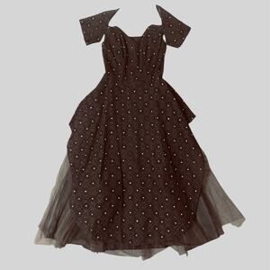 Dress XXS Gown Witchy Whimsygoth Grunge Dark Victorian Fairy Vampire Core